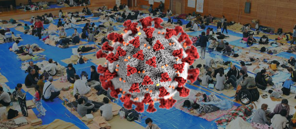 Artwork of coronvirus