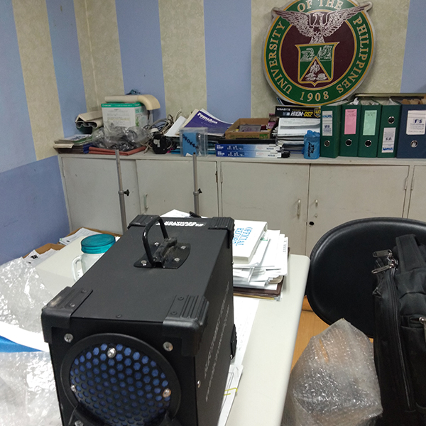 Electromex ozonator sterilization for UP Diliman Health Services Department