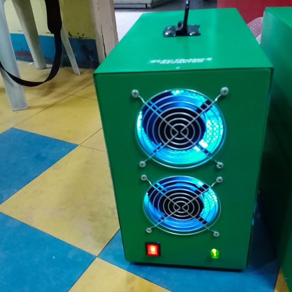 Electromex’s ultraviolet heavy-duty HEPA filtration system for offices and restaurants