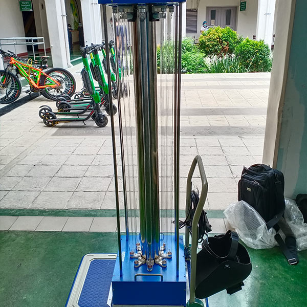 Multiple deliveries of Electromex high intensity medical grade ultraviolet ozone sterilization for up PGH manila