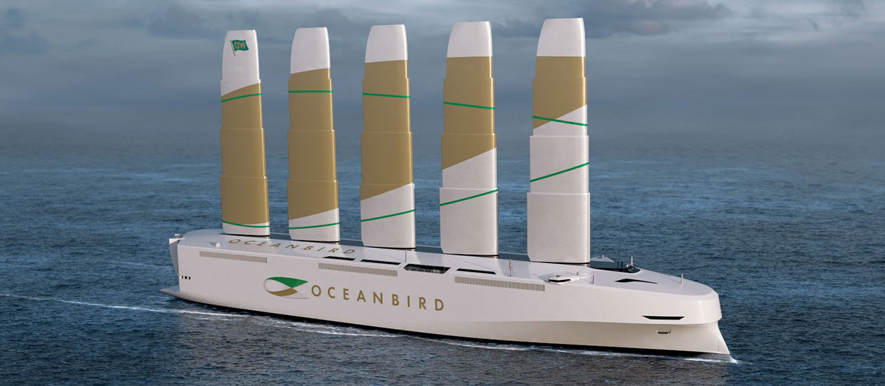 Upon Construction The Worlds Largest Wind Powered Vessel Will Carry