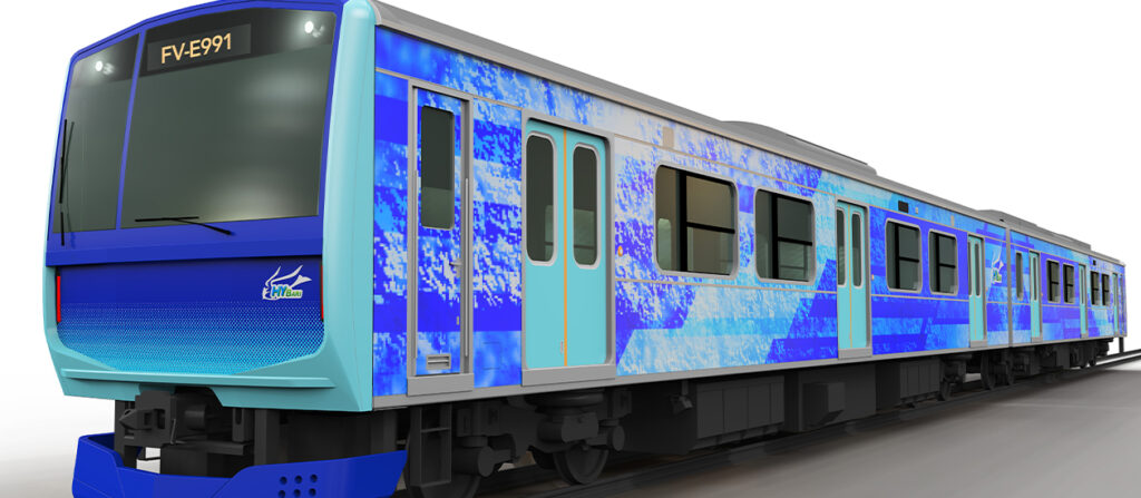 hybrid trains from hitachi