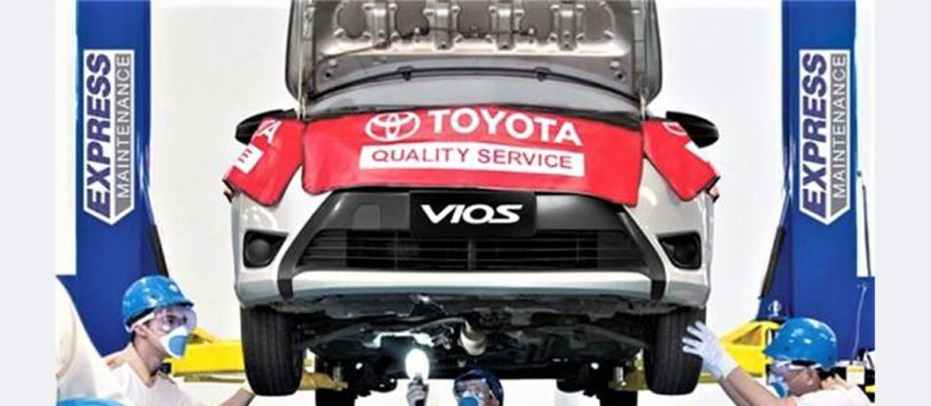 Toyota Change Oil Promo