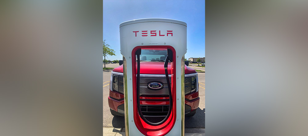 tesla superchargers