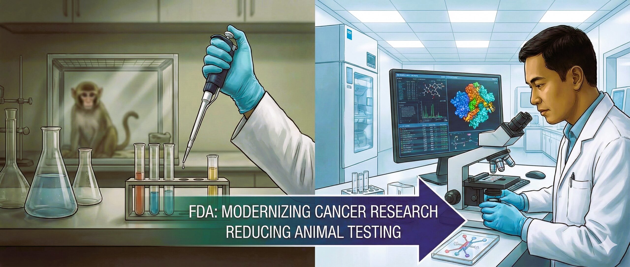 US FDA cuts animal testing for new cancer drugs | TESSDrive™